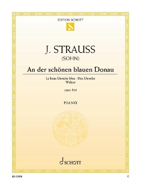 Frühlingsstimmen op. 410 Waltz 史特勞斯．約翰 春之聲 圓舞曲 小提琴加鋼琴 朔特版 | 小雅音樂 Hsiaoya Music