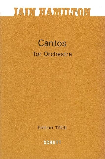 Cantos 漢米爾頓 總譜 朔特版 | 小雅音樂 Hsiaoya Music