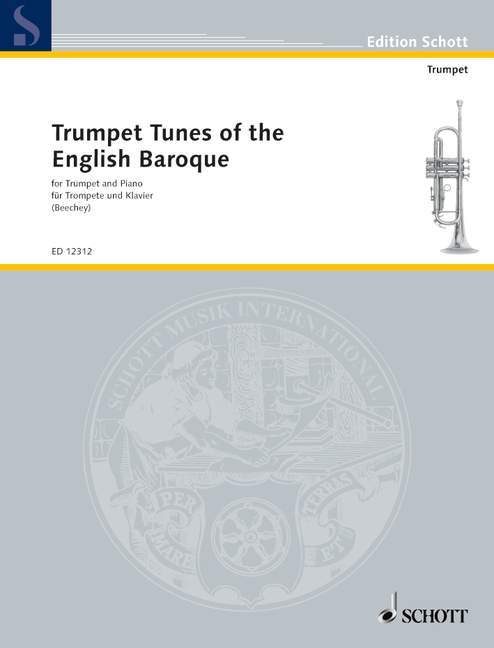 Trumpet Tunes of the English Baroque 小號歌調 巴洛克 小號 1把以上加鋼琴 朔特版 | 小雅音樂 Hsiaoya Music