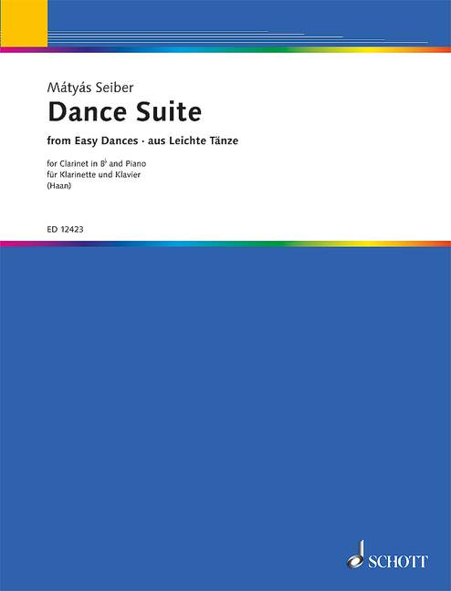 Dance Suite from Easy Dances 賽伯 舞蹈組曲 舞曲 豎笛 1把以上加鋼琴 朔特版 | 小雅音樂 Hsiaoya Music