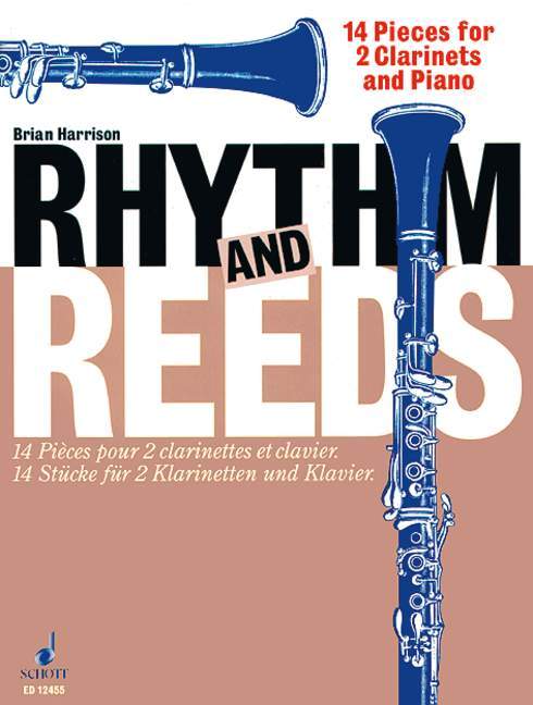 Rhythm and Reeds 14 Pieces 節奏 簧片 小品 豎笛 1把以上加鋼琴 朔特版 | 小雅音樂 Hsiaoya Music