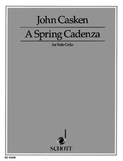 A Spring Cadenza for cello 凱斯肯 裝飾樂段 大提琴 大提琴獨奏 朔特版 | 小雅音樂 Hsiaoya Music