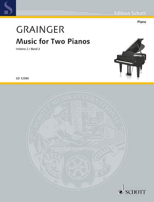 Music for Two Pianos Vol. 2 Lincolnshire Posy 葛林傑 鋼琴 雙鋼琴 朔特版 | 小雅音樂 Hsiaoya Music