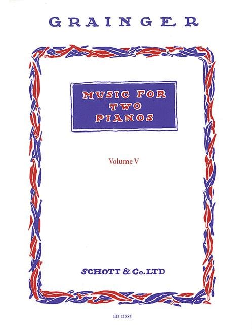 Music for Two Pianos Vol. 5 葛林傑 鋼琴 雙鋼琴 朔特版 | 小雅音樂 Hsiaoya Music