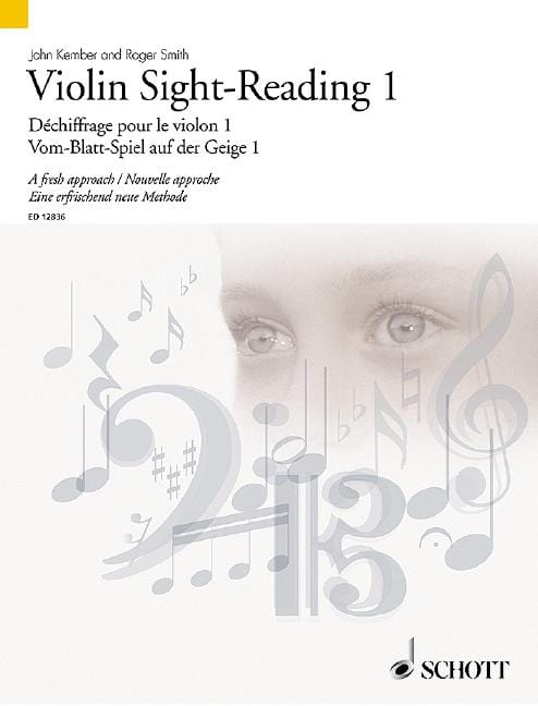 Violin Sight-Reading 1 Vol. 1 A fresh approach 小提琴 小提琴練習曲 朔特版 | 小雅音樂 Hsiaoya Music