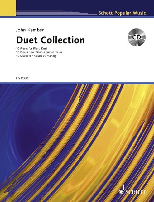 Duet Collection Ten Pieces for Piano Duet in Latin, Spiritual and Jazz Styles 二重奏 小品四手聯彈 靈歌爵士音樂風格 4手聯彈(含以上) 朔特版 | 小雅音樂 Hsiaoya Music