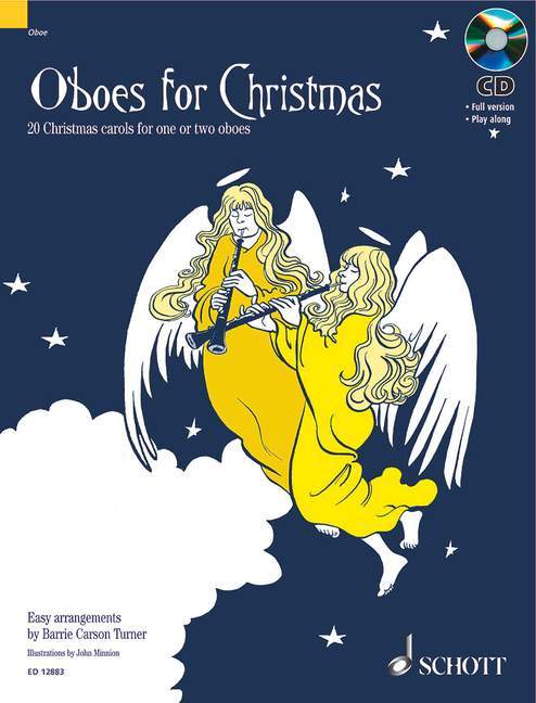 Oboes for Christmas 20 Christmas Carols 雙簧管 耶誕頌歌 雙簧管獨奏 朔特版 | 小雅音樂 Hsiaoya Music