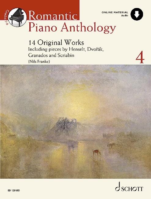 Romantic Piano Anthology Vol. 4 14 Original Works 鋼琴 鋼琴獨奏 朔特版 | 小雅音樂 Hsiaoya Music