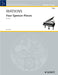 Four Spencer Pieces for piano 瓦特金斯 小品鋼琴 鋼琴獨奏 朔特版 | 小雅音樂 Hsiaoya Music