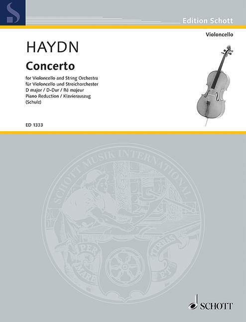 Concerto D Major Hob. VIIb:4 海頓 協奏曲大調 大提琴加管弦樂團 朔特版 | 小雅音樂 Hsiaoya Music