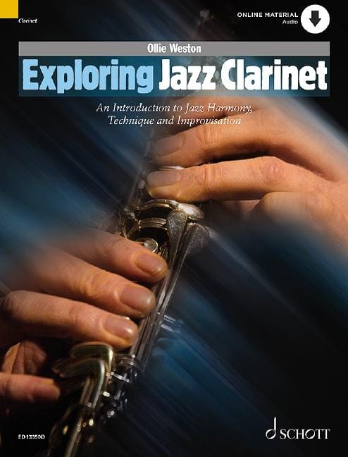 Exploring Jazz Clarinet An Introduction to Jazz Harmony, Technique and Improvisation 爵士音樂 導奏爵士音樂 即興演奏 豎笛教材 朔特版 | 小雅音樂 Hsiaoya Music