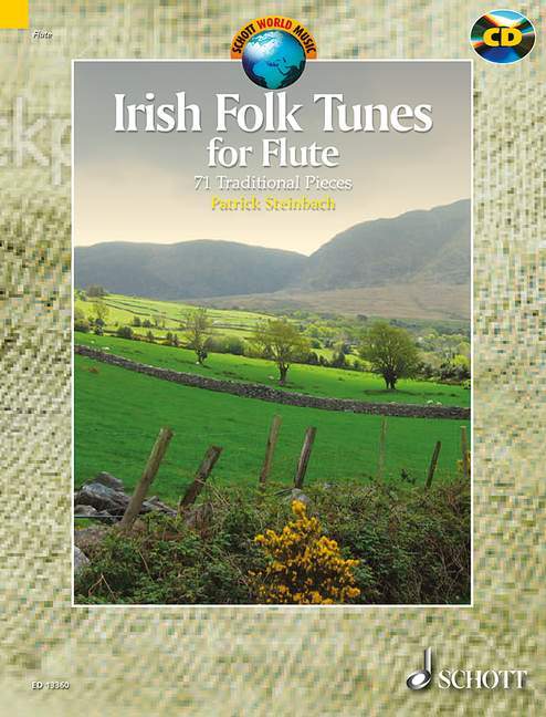 Irish Folk Tunes for Flute 71 Traditional Pieces 民謠歌調長笛 小品 長笛獨奏 朔特版 | 小雅音樂 Hsiaoya Music