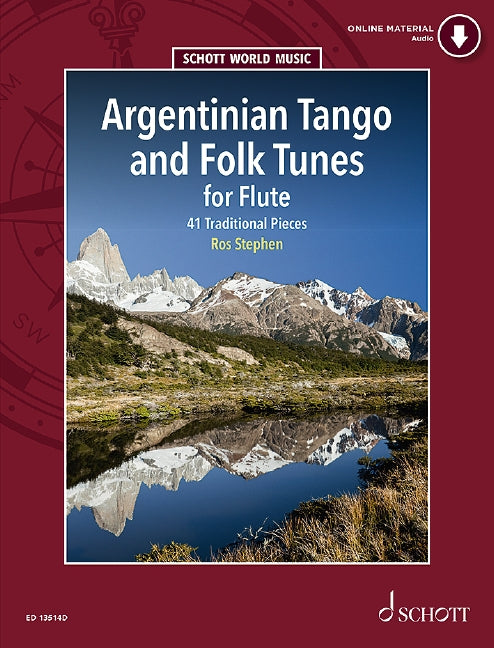 Argentinian Tango and Folk Tunes for Flute 41 Traditional Pieces 探戈民謠歌調長笛 小品 長笛獨奏 朔特版 | 小雅音樂 Hsiaoya Music