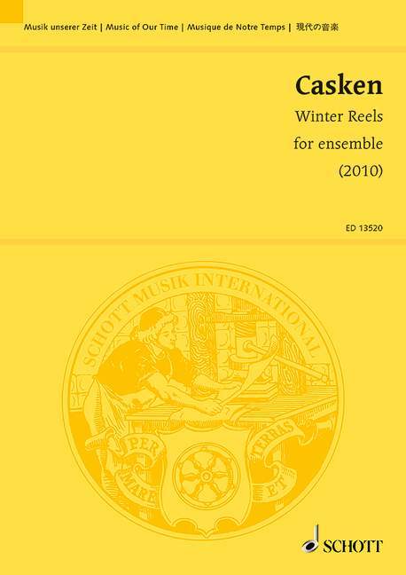 Winter Reels for ensemble 凱斯肯 總譜 朔特版 | 小雅音樂 Hsiaoya Music