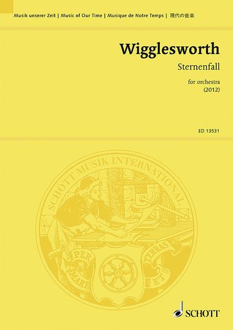 Sternenfall for orchestra 管弦樂團 總譜 朔特版 | 小雅音樂 Hsiaoya Music