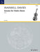 Sonata for Violin Alone op. 324 馬克斯威爾．戴維斯 奏鳴曲小提琴 小提琴獨奏 朔特版 | 小雅音樂 Hsiaoya Music