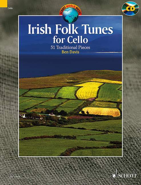 Irish Folk Tunes for Cello 51 Traditional Pieces 民謠歌調大提琴 小品 大提琴獨奏 朔特版 | 小雅音樂 Hsiaoya Music