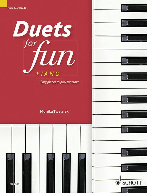 Duets for fun: Piano Easy pieces to play together 二重奏 鋼琴小品 4手聯彈(含以上) 朔特版 | 小雅音樂 Hsiaoya Music