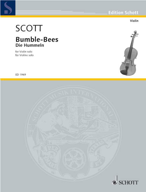 Bumble-Bees Die Hummeln 斯考特．西利爾 小提琴獨奏 朔特版 | 小雅音樂 Hsiaoya Music