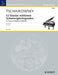 12 Pieces of medium difficulty op. 40 Fingersatz und spielpraktische Einrichtung von Lev Vinocour 柴科夫斯基．彼得 小品 鋼琴獨奏 朔特版 | 小雅音樂 Hsiaoya Music