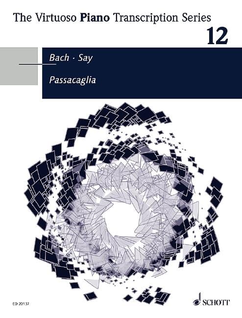 Passacaglia op. 15 by Johann Sebastian Bach, BWV 582 賽伊．法佐 帕薩卡雅舞曲 鋼琴獨奏 朔特版 | 小雅音樂 Hsiaoya Music
