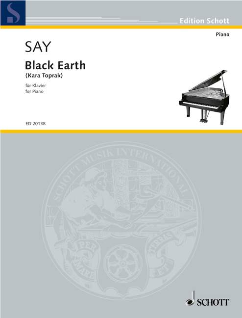 Black Earth op. 8 (Kara Toprak) 賽伊．法佐 鋼琴獨奏 朔特版 | 小雅音樂 Hsiaoya Music