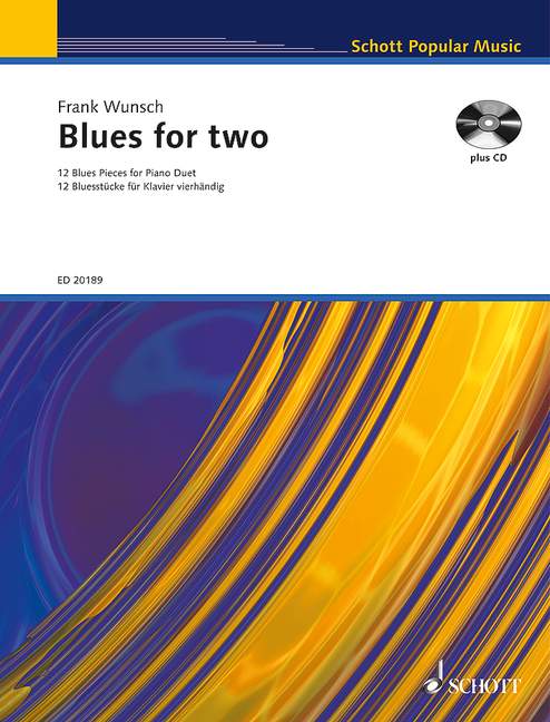 Blues for Two 12 Blues Pieces 藍調 藍調小品 4手聯彈(含以上) 朔特版 | 小雅音樂 Hsiaoya Music