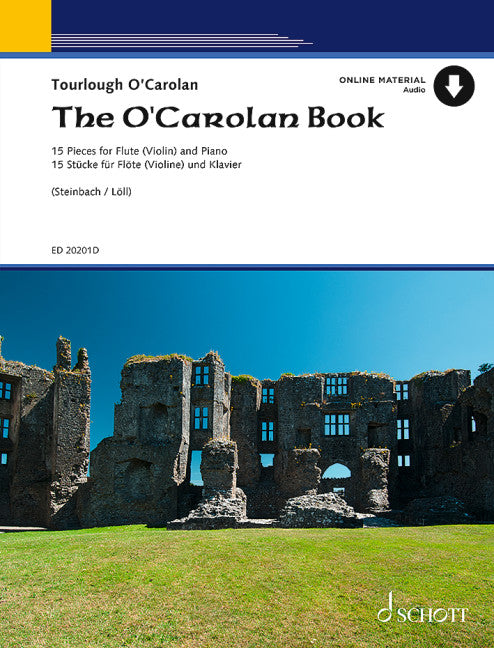 The O'Carolan Book 15 Pieces for Flute (Violin) and Piano 小提琴含鋼琴伴奏 小品 朔特版 | 小雅音樂 Hsiaoya Music