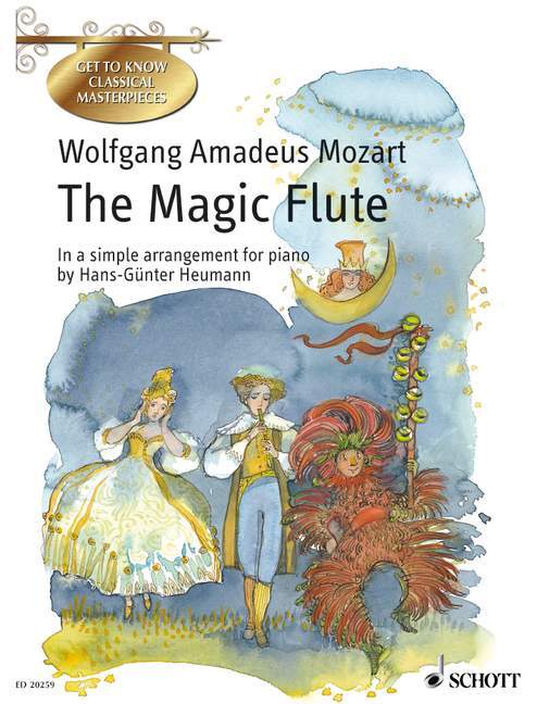 The Magic Flute K 620 A German Comic Opera in two acts 莫札特 魔笛 喜歌劇 鋼琴獨奏 朔特版 | 小雅音樂 Hsiaoya Music