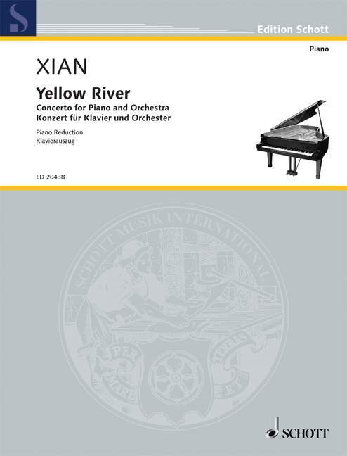 Yellow River Concerto for Piano and Orchestra - Arranged on basis of the Cantata Yellow River 黃河協奏曲鋼琴管弦樂團改編 清唱劇黃河 雙鋼琴 朔特版 | 小雅音樂 Hsiaoya Music
