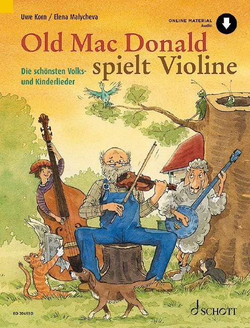 Old Mac Donald plays Violin Die schönsten Volks- und Kinderlieder 小提琴 小提琴獨奏 朔特版 | 小雅音樂 Hsiaoya Music