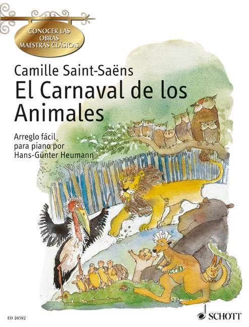 El Carnaval de los Animales Gran fantasía zoológica 聖桑斯 動物狂歡節 鋼琴獨奏 朔特版 | 小雅音樂 Hsiaoya Music