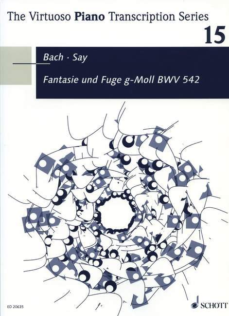 Fantasia and Fugue G minor op. 24 by Johann Sebastian Bach, BWV 542 賽伊．法佐 幻想曲復格曲小調 鋼琴獨奏 朔特版 | 小雅音樂 Hsiaoya Music
