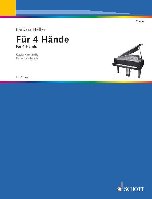 For 4 Hands 黑勒．芭芭拉 4手聯彈(含以上) 朔特版 | 小雅音樂 Hsiaoya Music
