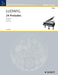 24 Preludes 前奏曲 鋼琴獨奏 朔特版 | 小雅音樂 Hsiaoya Music