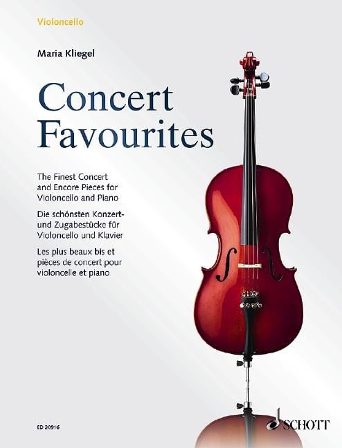 Concert Favourites The Finest Concert and Encore Pieces 音樂會 音樂會 小品 大提琴加鋼琴 朔特版 | 小雅音樂 Hsiaoya Music
