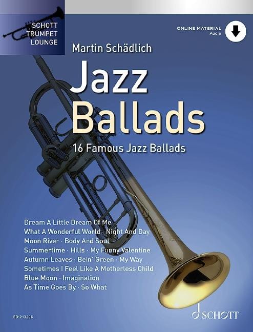 Jazz Ballads 16 Famous Jazz Ballads 爵士音樂敘事曲 爵士音樂敘事曲 小號獨奏 朔特版 | 小雅音樂 Hsiaoya Music