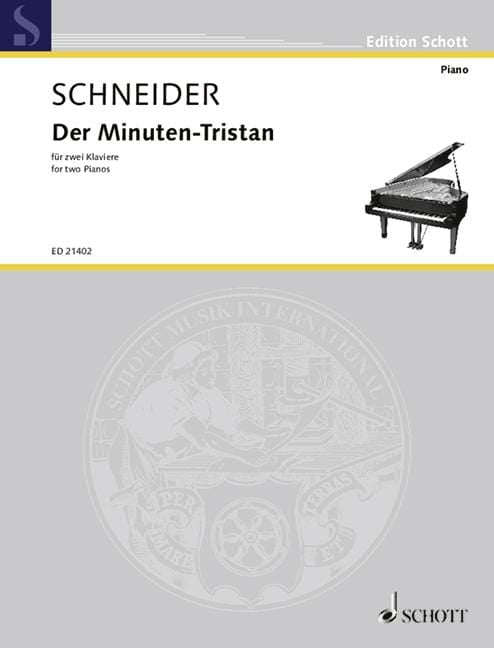 Der Minuten-Tristan for two pianos 鋼琴 雙鋼琴 朔特版 | 小雅音樂 Hsiaoya Music