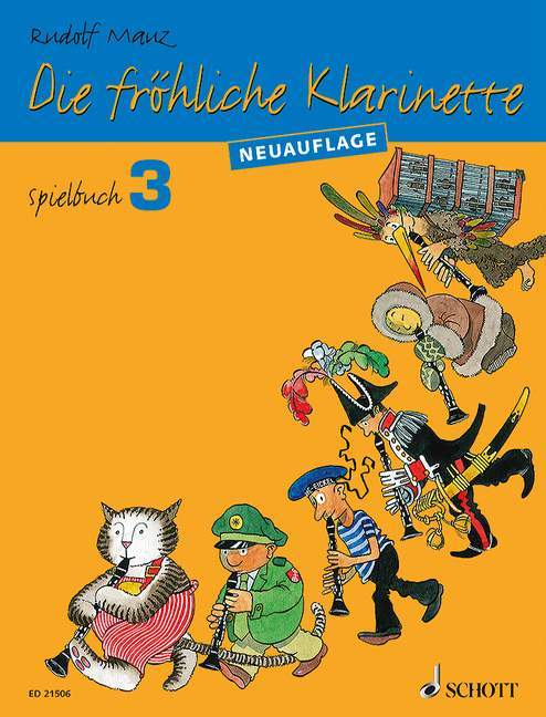 Die fröhliche Klarinette Spielbuch 3 (Überarbeitete Neuauflage) 豎笛3把以上 朔特版 | 小雅音樂 Hsiaoya Music