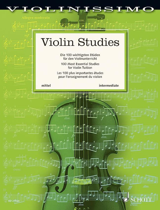 Violin Studies 100 Most Essential Studies for Violin Tuition 小提琴 小提琴 小提琴練習曲 朔特版 | 小雅音樂 Hsiaoya Music