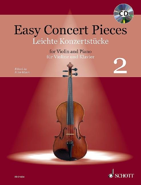 Easy Concert Pieces Band 2 音樂會小品 小提琴加鋼琴 朔特版 | 小雅音樂 Hsiaoya Music