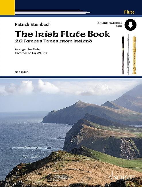 The Irish Flute Book 20 Famous Tunes from Ireland 長笛 歌調 長笛獨奏 朔特版 | 小雅音樂 Hsiaoya Music