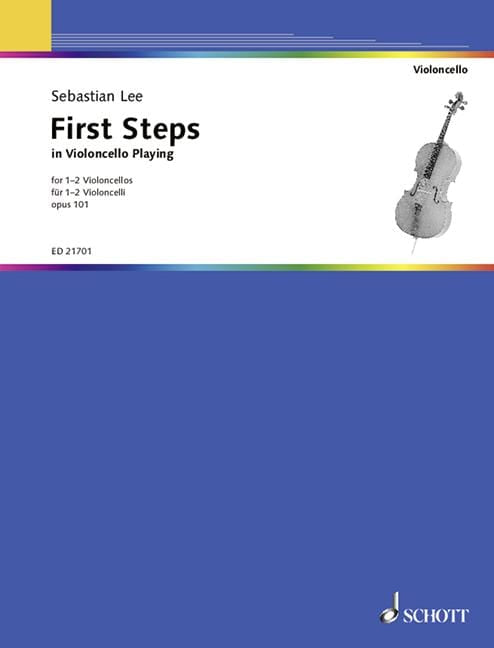 First Steps in Violoncello Playing op. 101 李瑟．巴斯提安 大提琴 大提琴 2把 朔特版 | 小雅音樂 Hsiaoya Music
