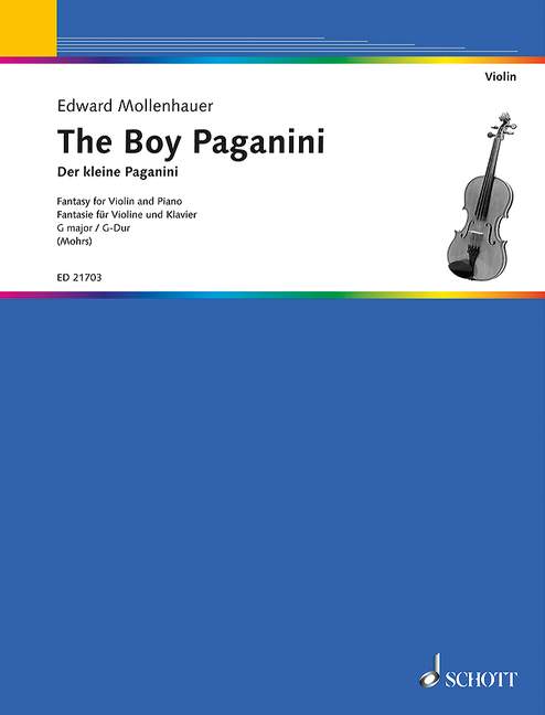 The Boy Paganini Fantasy for Violin and Piano 幻想曲小提琴鋼琴 小提琴加鋼琴 朔特版 | 小雅音樂 Hsiaoya Music