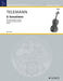 Six Sonatinas Viola arrangement and figured bass by Wolfgang Birtel 泰勒曼 小奏鳴曲編曲音型 中提琴加鋼琴 朔特版 | 小雅音樂 Hsiaoya Music