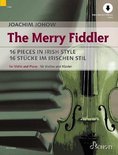 The Merry Fiddler 16 Pieces in Irish Style 提琴 小品 風格 小提琴加鋼琴 朔特版 | 小雅音樂 Hsiaoya Music