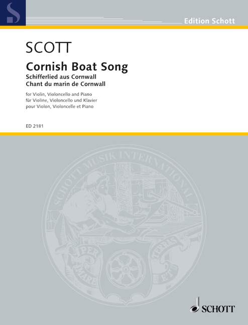 Cornish Boat Song 斯考特˙西利爾 鋼琴三重奏 歌 朔特版 | 小雅音樂 Hsiaoya Music