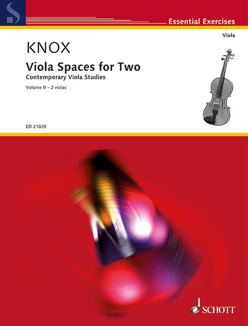 Viola Spaces for Two Vol. 2 Contemporary Viola Studies 中提琴速度 中提琴 中提琴 多把 朔特版 | 小雅音樂 Hsiaoya Music