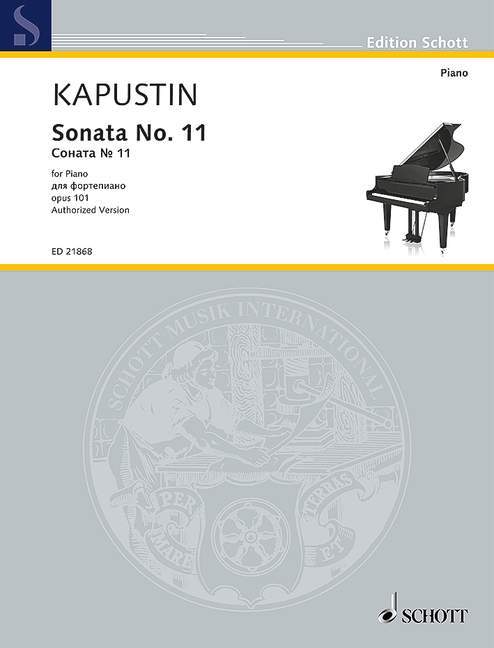 Sonata No. 11 op. 101 卡普斯汀．尼古拉 奏鳴曲 鋼琴獨奏 朔特版 | 小雅音樂 Hsiaoya Music