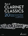 Best of Clarinet Classics 20 Famous Concert Pieces for Clarinet and Piano 音樂會小品 鋼琴 豎笛 1把以上加鋼琴 朔特版 | 小雅音樂 Hsiaoya Music